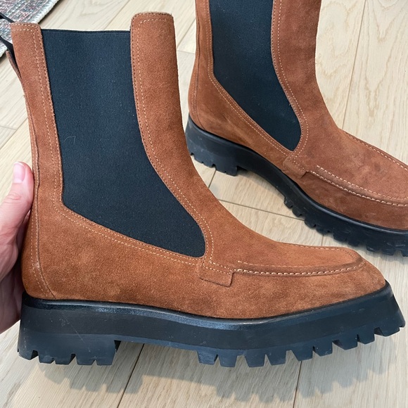 Labucq waterproof suede boots - Picture 5 of 6
